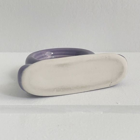 Fiesta Homer Laughlin Retired Limited Edition Color Lilac Napkin Ring 1994-1995 - Picture 13 of 13